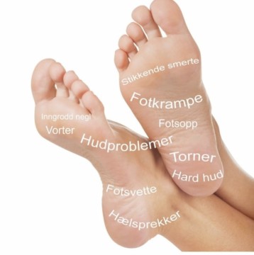 Fotbehandling m/spange